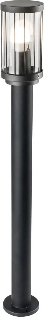 POLUX 312327 FIORD Modern Kültéri Állólámpa Matt Fekete E27 IP44