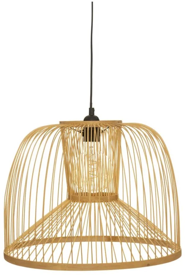 Atmosphera - Csillár zsinóron AMY 1xE27/40W/230V bambusz