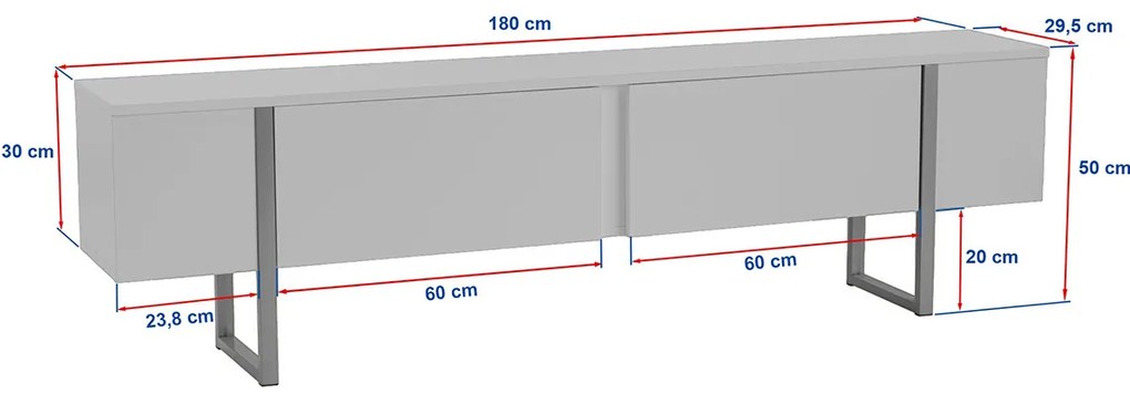 Serenity Atlantic Pine TV-állvány