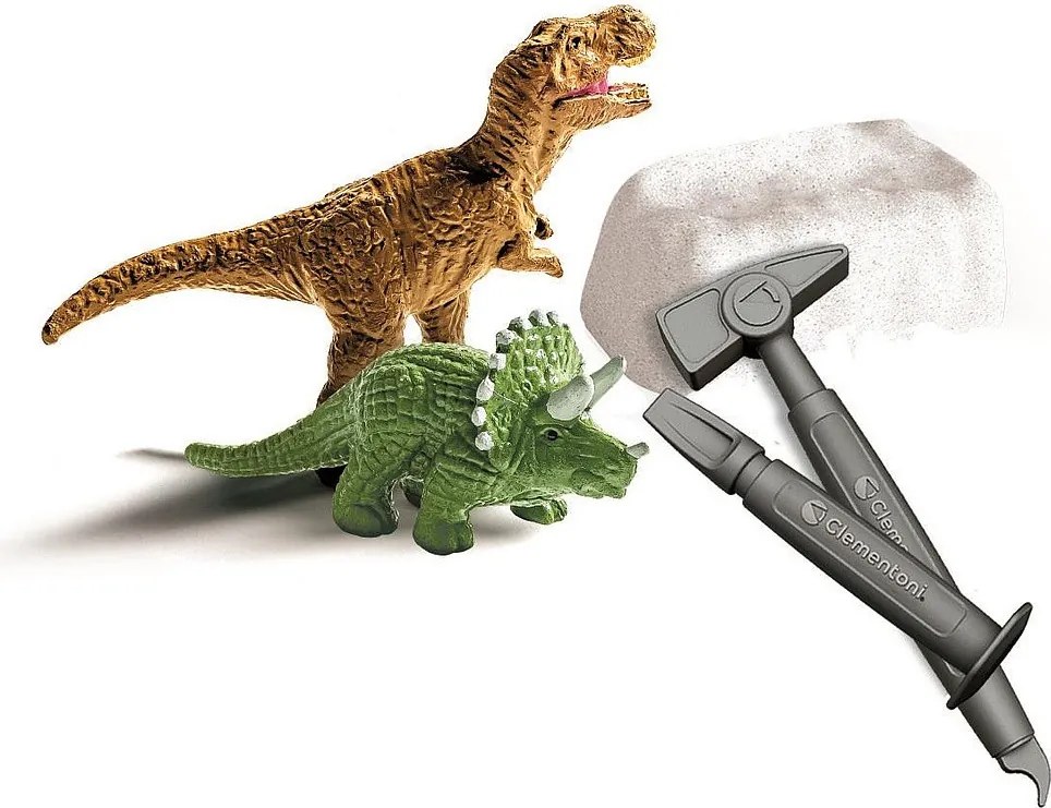 Mini dinoszaurusz Science felfedező szett Clementoni
