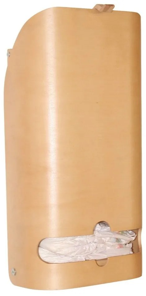 Natúr színű fali pelenkázó bükkfa dekorral Waldhochzeit – Roba