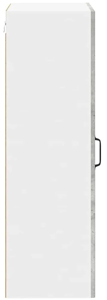 Fali konyhaszekrény Beton Szürke 50 x 31 x 100 cm Faanyag