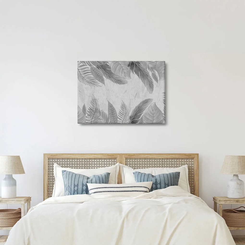 Kép - Levelek (70x50 cm)