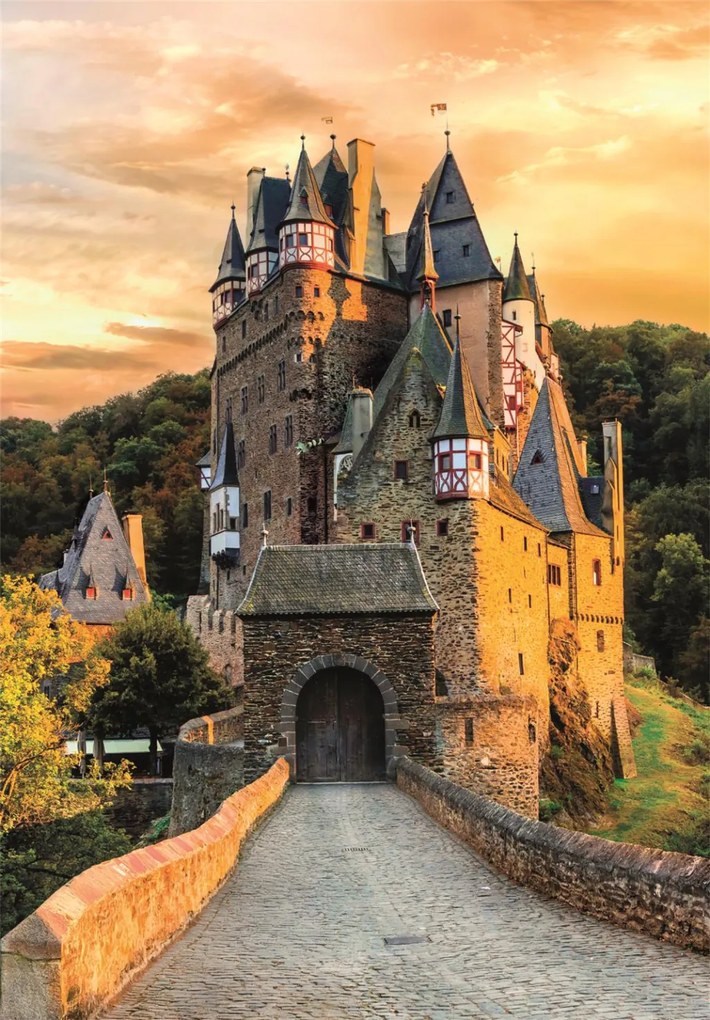 Németország Eltz Cadtle 1000 db-os Compact puzzle Clementoni