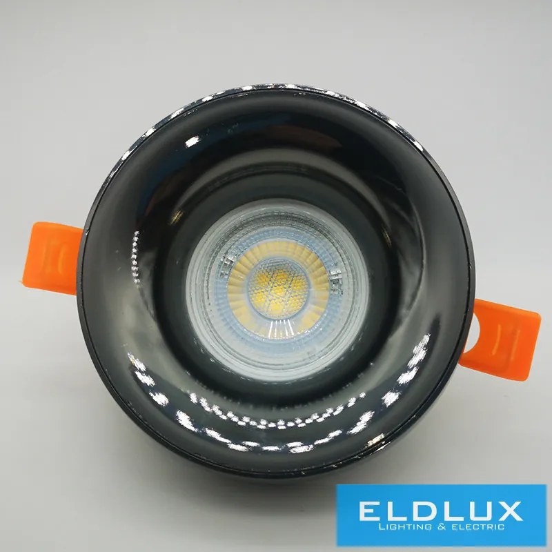 ELDLUX LEIA süllyesztett lámpatest GU10 fekete