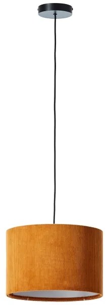 Brilliant - Csillár zsinóron TONY 1xE27/20W/230V átm. 35 cm narancs