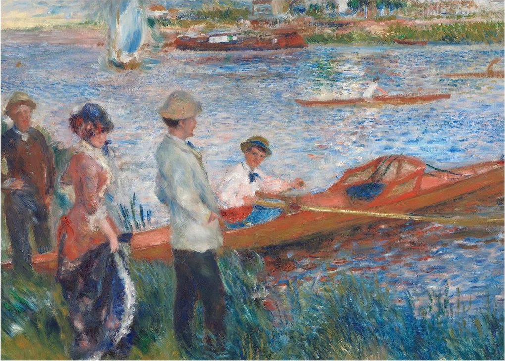 Kép - Auguste Renoir, Oarsmen at Chatou, reprodukciók (70x50 cm)