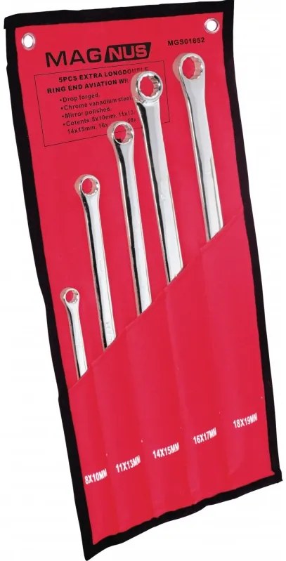 Csillagkulcs készlet 5 db hosszú