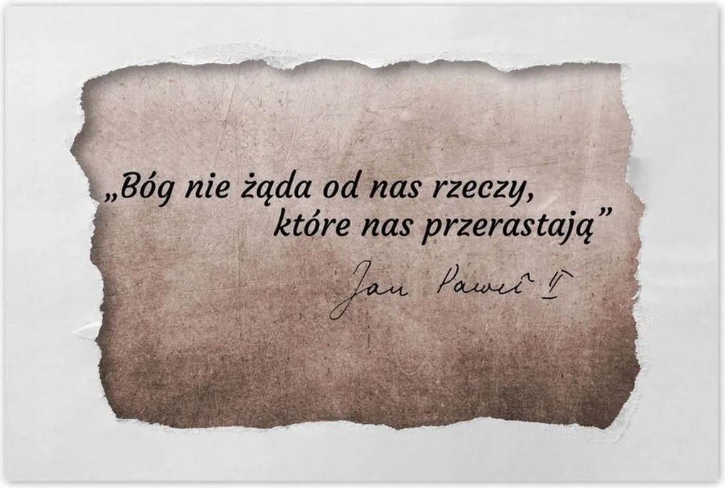 Poszterek 90x60 Isten nem követel tőlünk...