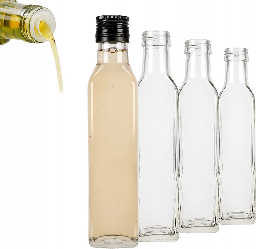 5x Palack Marasca Alkoholos Olívaolaj Adagoló 250 ML Olívaolaj Tinktúra Gyümölcslé