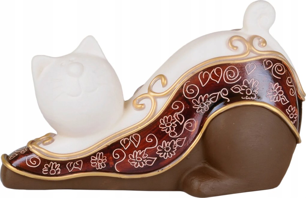 Macska Cica Figura Bordó Ajándék figura