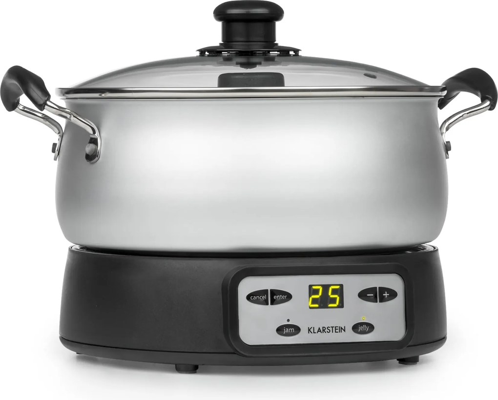 Klarstein Jam Session, lekvárfőző üst, 1000 W, 2 automatikus program