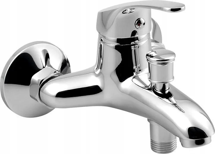 Aqualine 35 kádtöltő csaptelep falra szerelhető, távolság 100 mm, króm