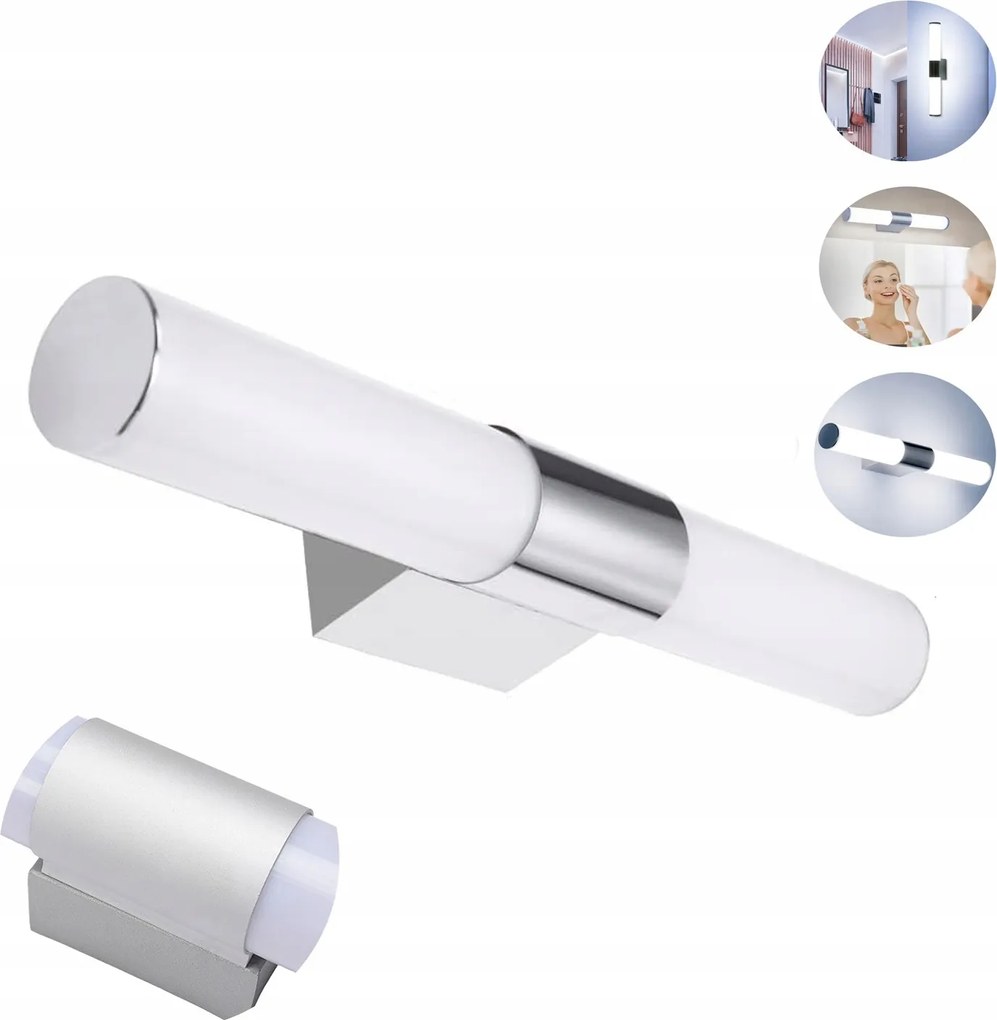 Led Fürdőszobai Fali Lámpa Tükör Lámpa Szekrény lámpa Tükör Fölé Páramentes vízálló