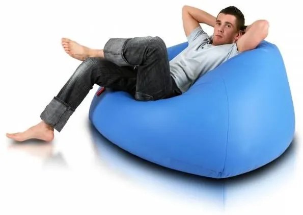 Babzsák labda Maxi ökobőr TiaHome - Narancssárga