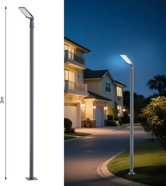 Brilagi - LED kültéri lámpa oszloppal és kl. 3 m URBANLIGHT LED/50W/230V antracit IP65