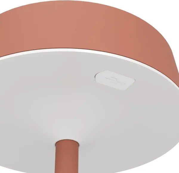 Eglo 75879-LED SIMERI napelemes, tölthető asztali lámpa LED/3W/5V 1800mAh IP44 narancssárga
