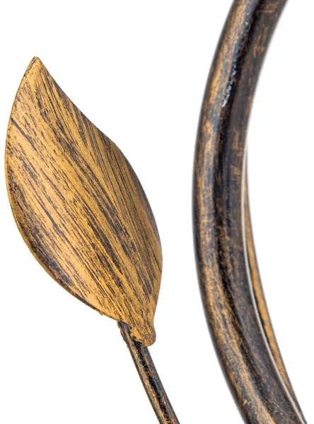 Orion LA 4-1214/1 - Asztali lámpa SISI 1xE14/40W/230V bronz/patinás