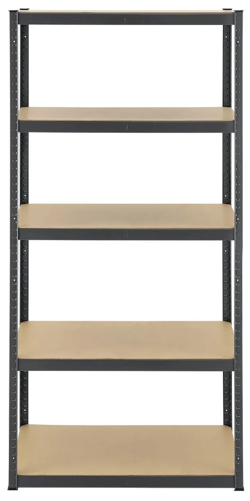 Juskys Polc 200x100x60 cm - szürke