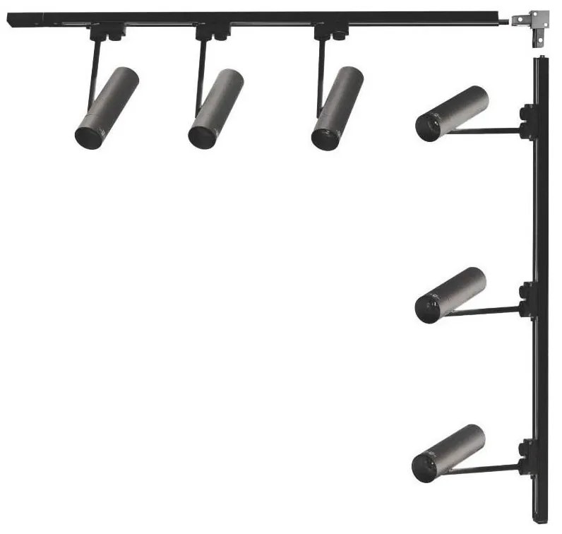 Zuma Line 3569 - LISA sínrendszeres spotlámpa 6xGU10/35W/230V fekete