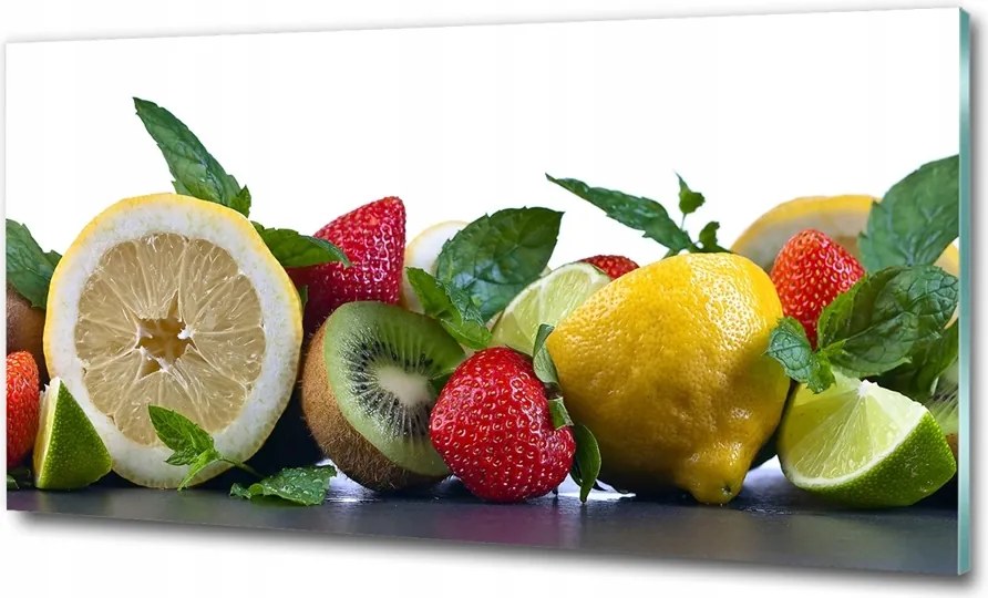 Fotó vászonkép edzett üveg Zöld alma 100x70