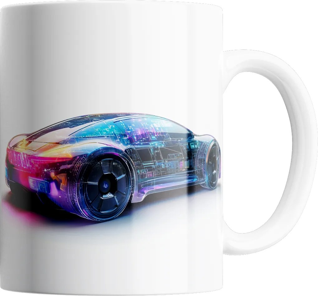 Bögre Autós Bögre 2044 Kiváló Minőség Ajándék Szöveg