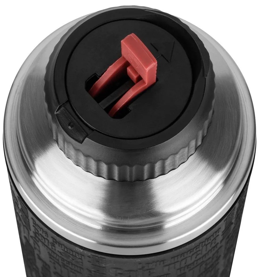 Fekete termosz bögrével 1 l Senator – Tefal