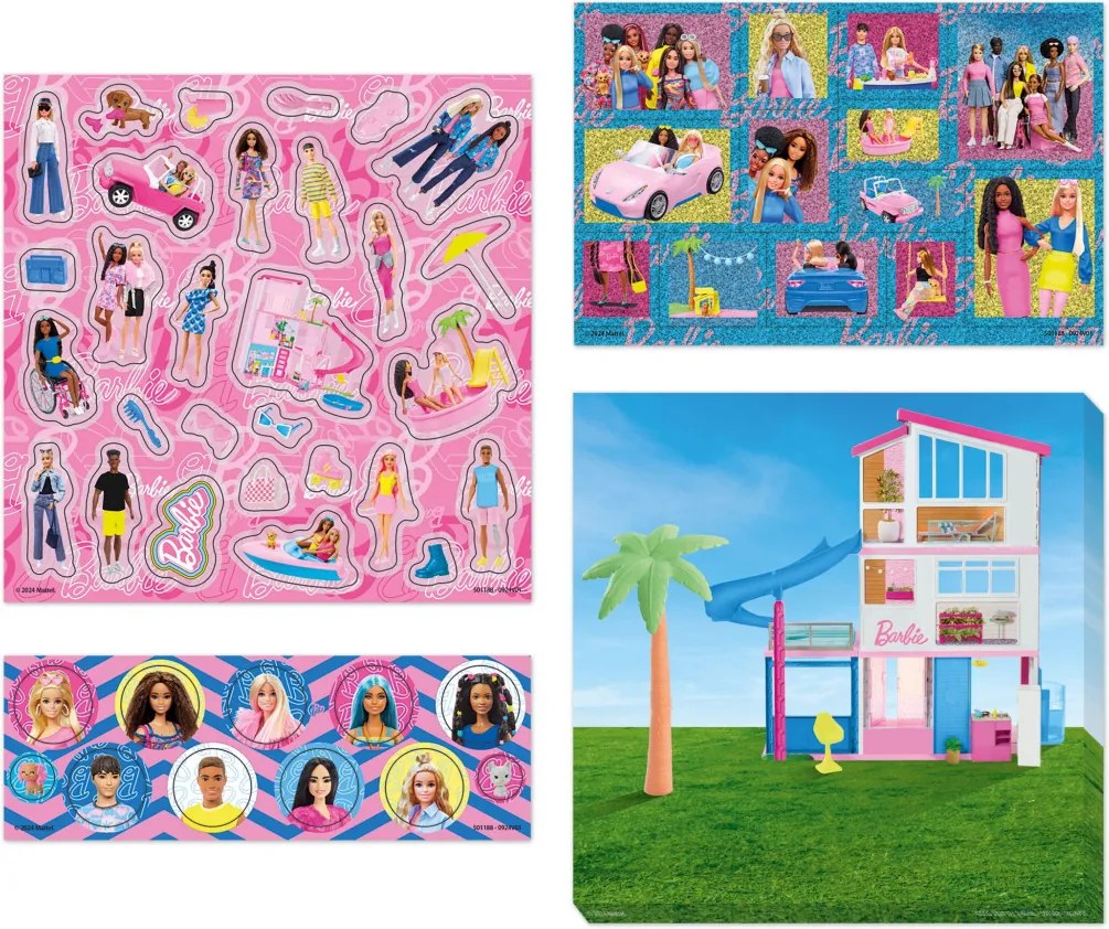 Barbie Malibu matrica szett