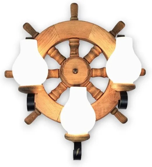 Brilagi - Fali lámpa TIMONA 3xE14/40W/230V bükkfa