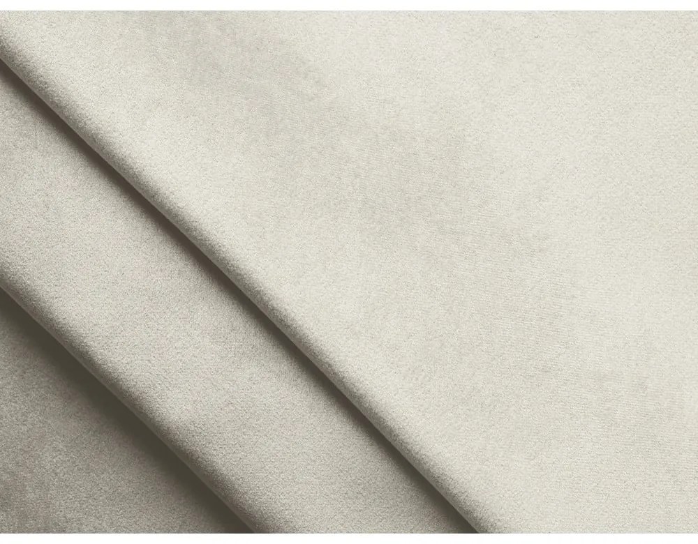 Fehér bársony kanapé 212 cm Moana – Makamii