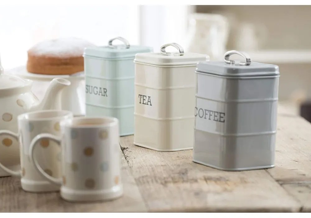 Teatartó acél doboz Living Nostalgia – Kitchen Craft