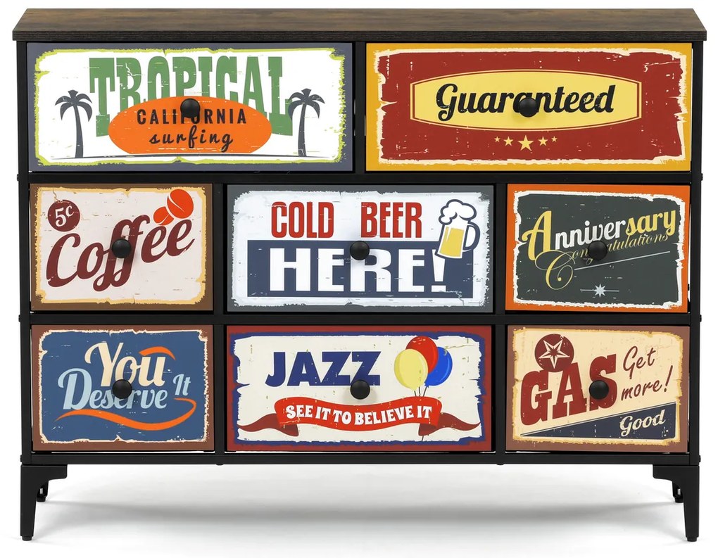 Vintage komód, 103 x 30 x 78 cm, Vintage komód,103 x 30 x 78 cm