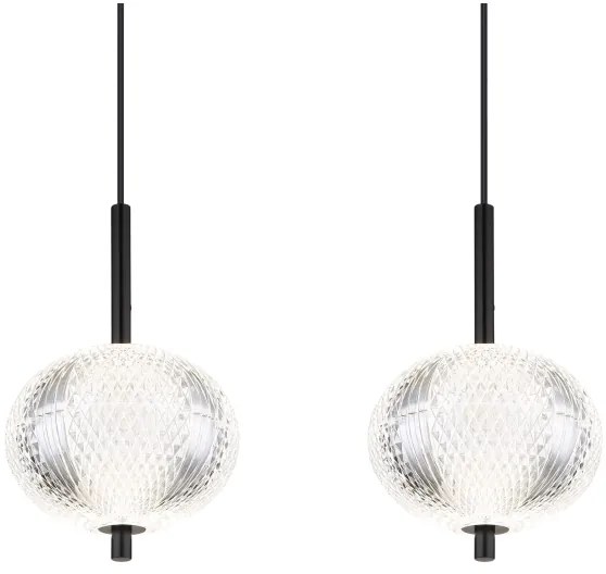 Globo 16042-4H - LED Csillár zsinóron AIDA 4xLED/5,75W/230V 3000K/4500K/6500K