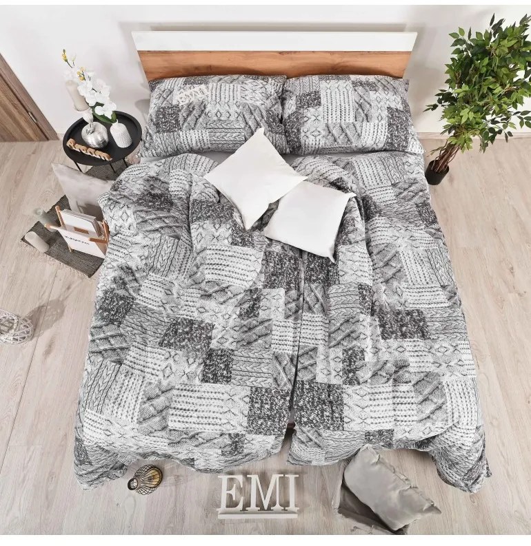 EMI Mizar pamut ágyneműhuzat, A standard egyszemélyes ágy szett tartalma: 1x 140x200 + 1x 70x90