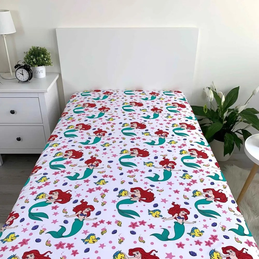 Gumis pamut gyerek lepedő 90x200 cm Ariela "Friends" – Jerry Fabrics
