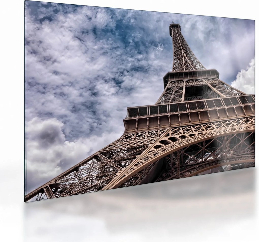 Az Eiffel-torony képe (üvegen) (70x50 cm)