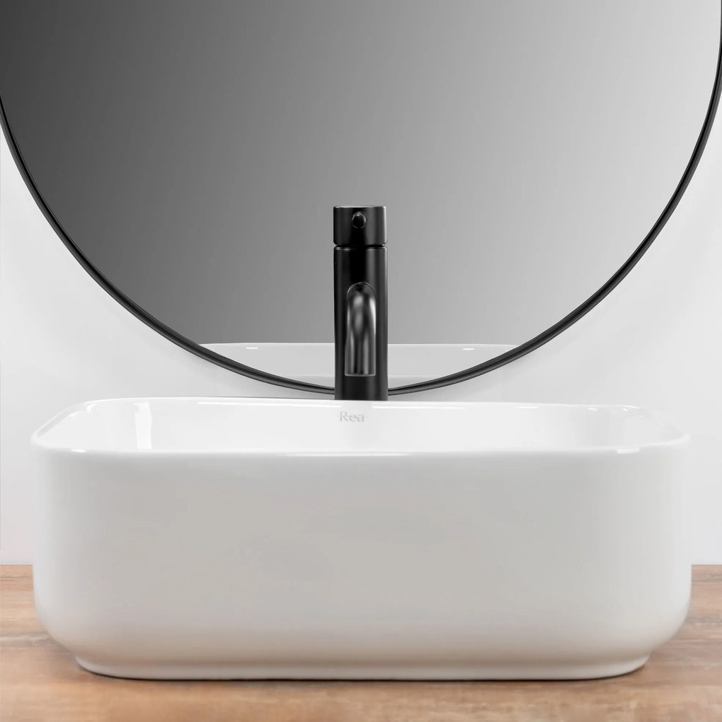 Pultos mosdókagyló Rea Demi Mini White