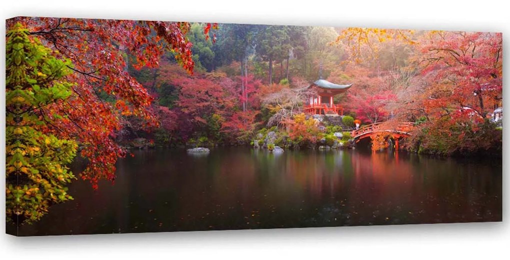 Gario Vászonkép Japán az őszi színekben Méret: 150 x 50 cm