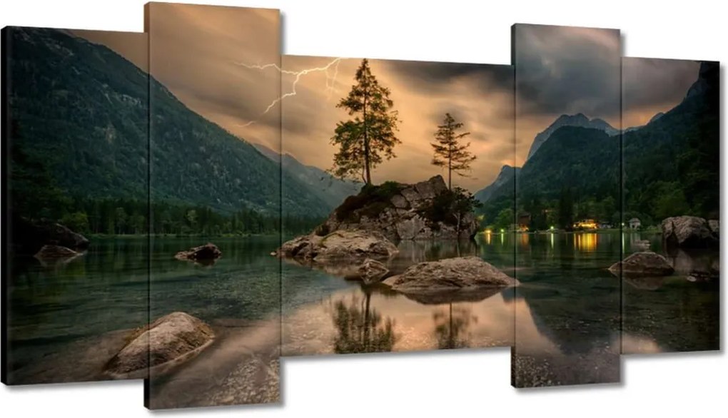 Festmények 120x65 Hegyi szépség Tájkép