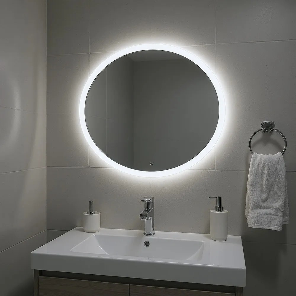Dea 80 tükör led világítással 80x60 cm