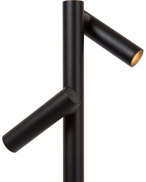 Lucide 27703/04/30 - LED Dimmelhető újratölthető kültéri lámpa ANTRIM 2xLED/2,2W/4V IP54 fekete