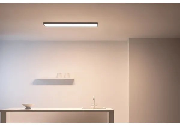 WiZ - LED Dimmelhető panel SUPERSLIM LED/36W/230V 2700-6500K Wi-Fi fekete