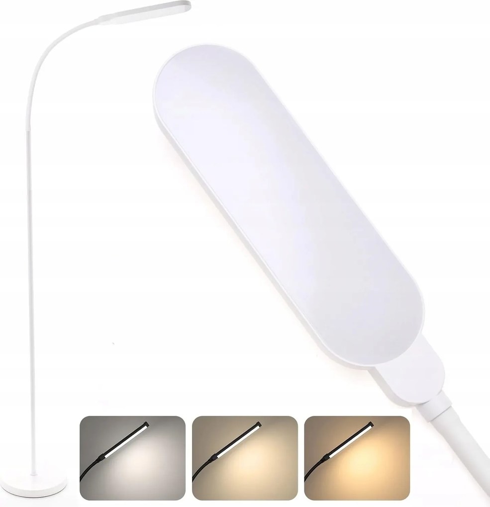 Modern Led Éjszakai Állólámpa 10W 500 lm. Platinet Usb Fehér