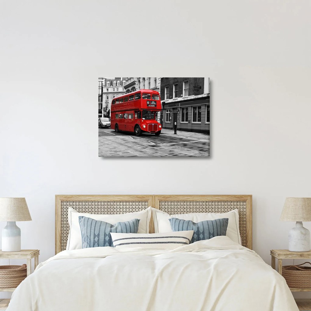 Kép - London busszal (70x50 cm)