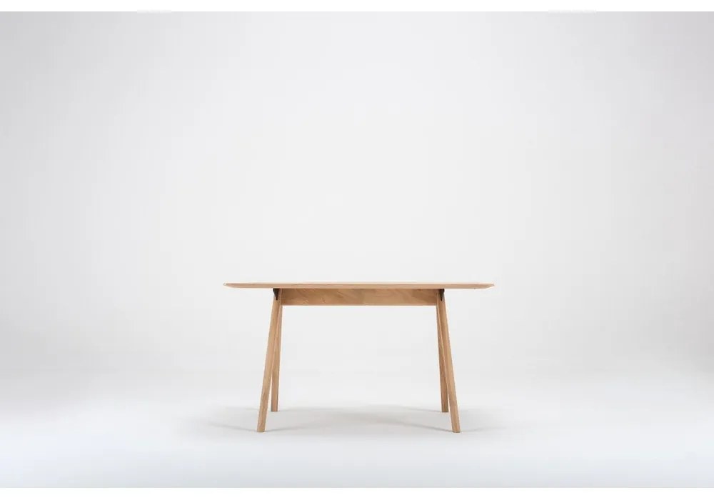 Ava tölgyfa étkezőasztal, 140 x 90 cm - Gazzda