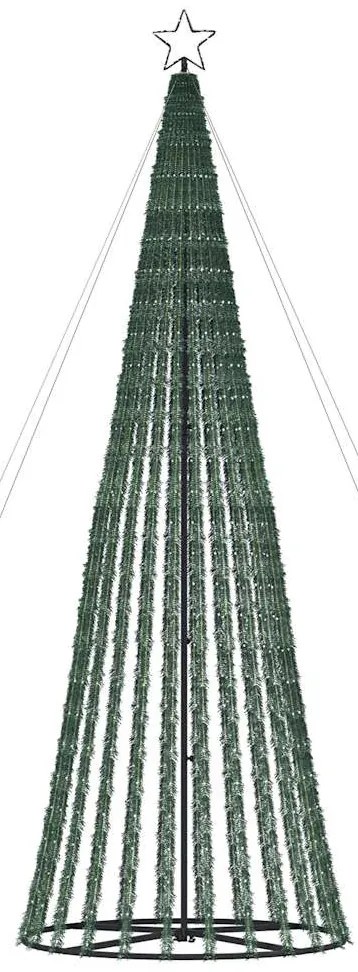hideg fehér LED karácsonyfa 1028 LED 403 cm