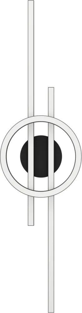 EGLO 900953 AMANDOLO Modern LED Mennyezeti Lámpa Fehér, Fekete LED IP20