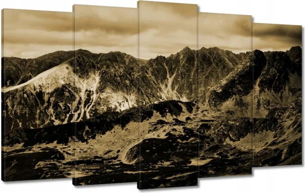 Képek 100x60 Tátra Lengyel hegyek Kilátás