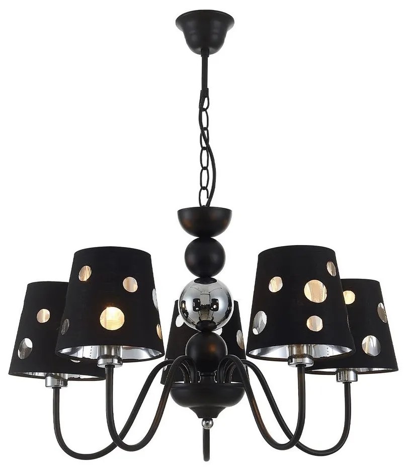 Csillár láncon BATLEY 5xE14/60W/230V