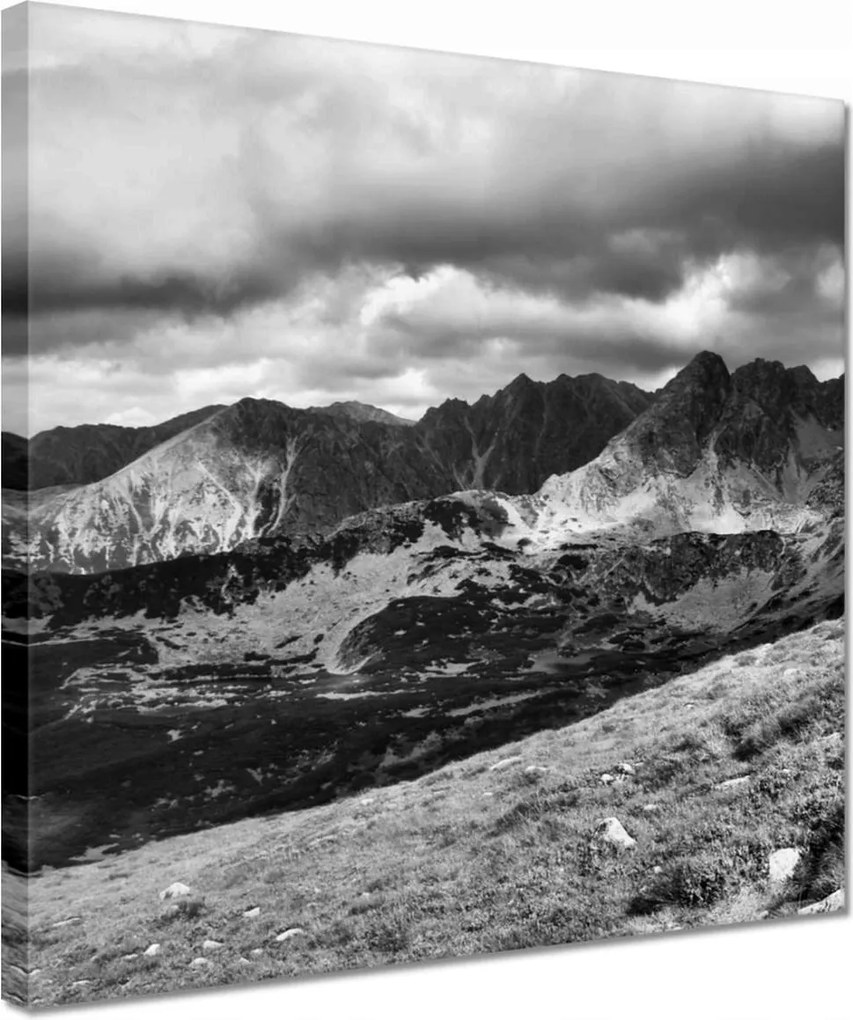 Vászonkép 30x30 Tátra Lengyel hegyek Kilátás